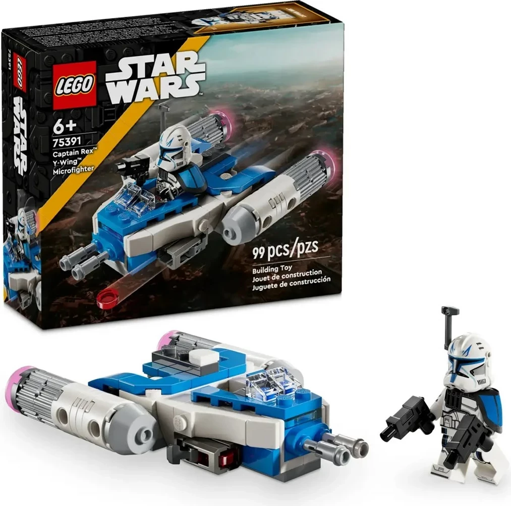Set LEGO Star Wars 75391 Captain Rex Y-Wing Microfighter