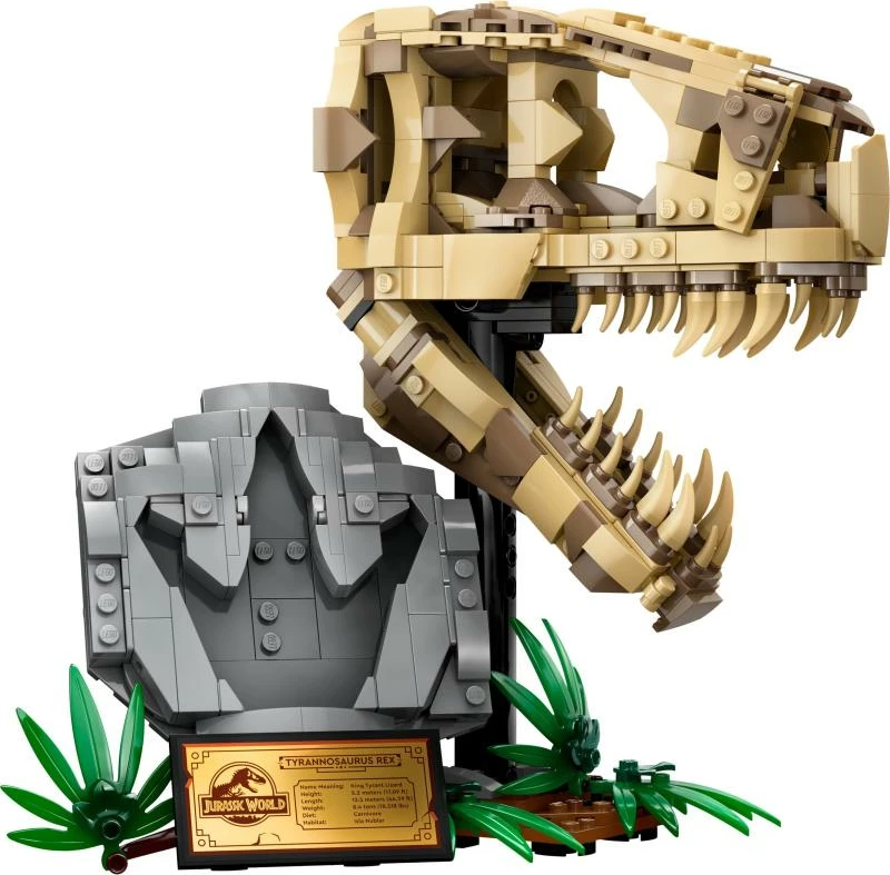 Set ndërtimi, LEGO, Jurassic World 76964 T. rex Skull, për moshat 9+