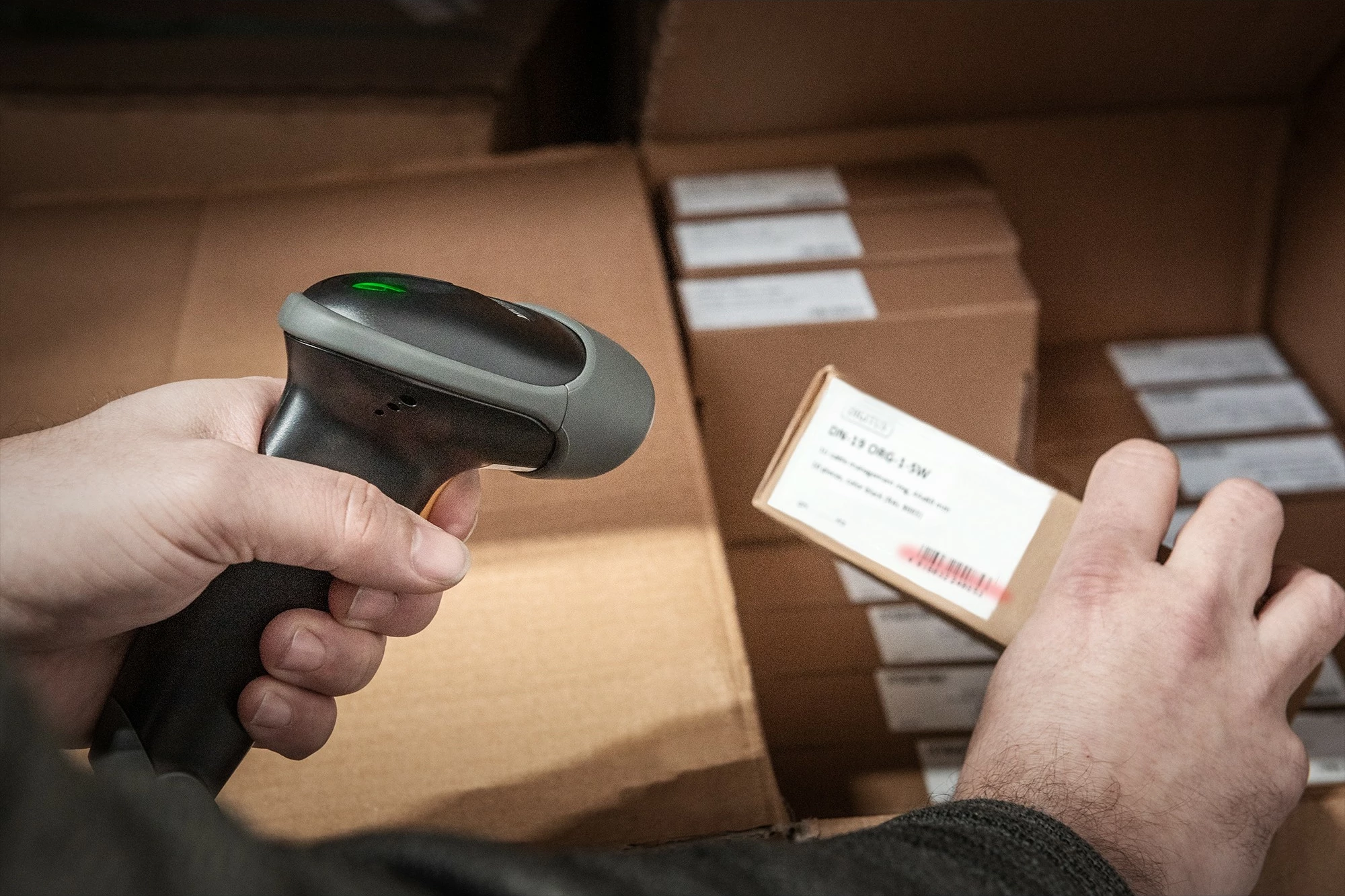 Skaner barkodi Digitus Bluetooth 1D/2D QR-Code, gri