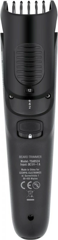 Makinë rroje trupi TEESA HYPERCARE T200, TSA0524, e zezë