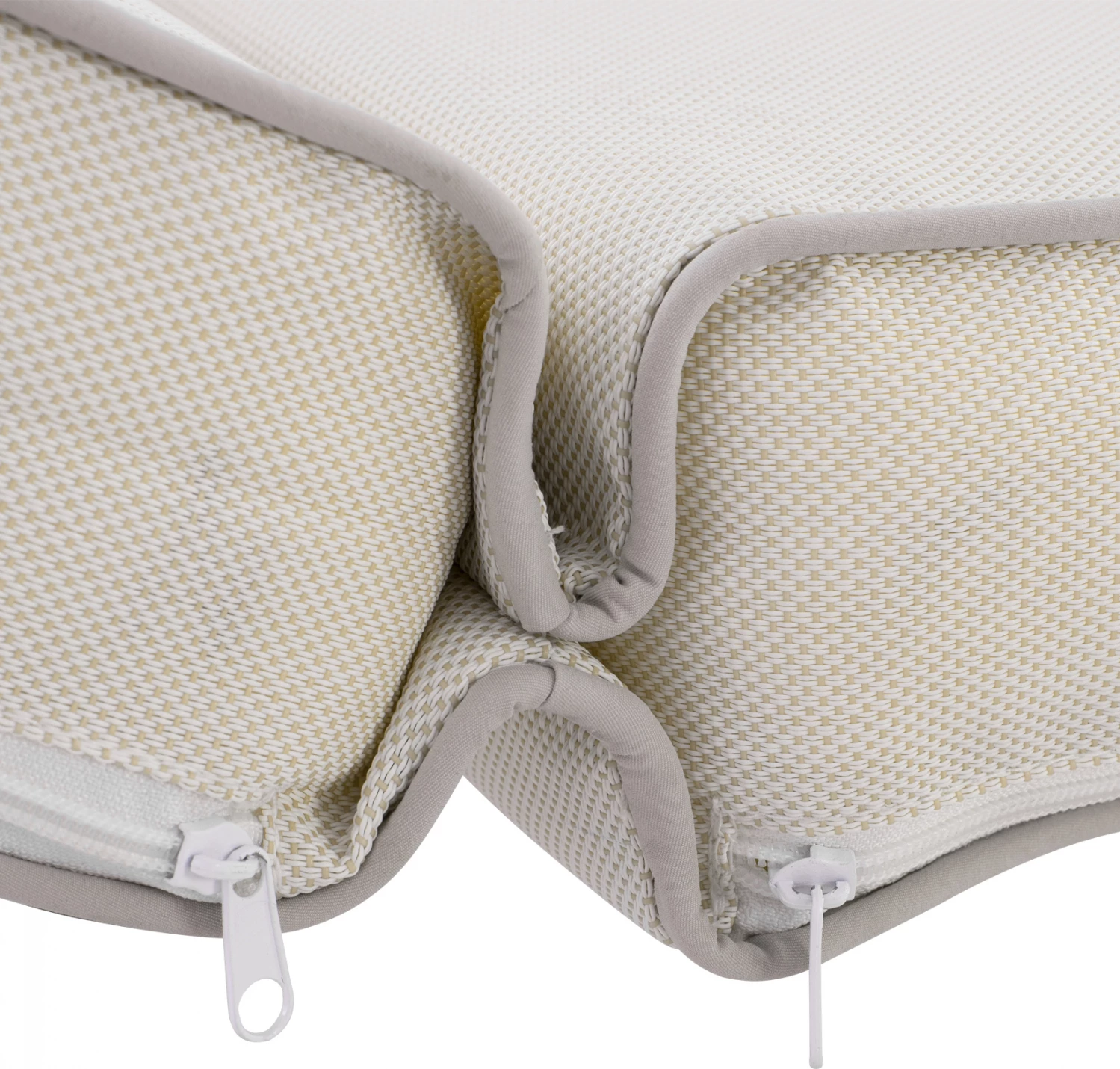 Jastëk për shezlong, ngjyrë bezhë, FH11237.60T, 198(119+1+78)x70x10 cm