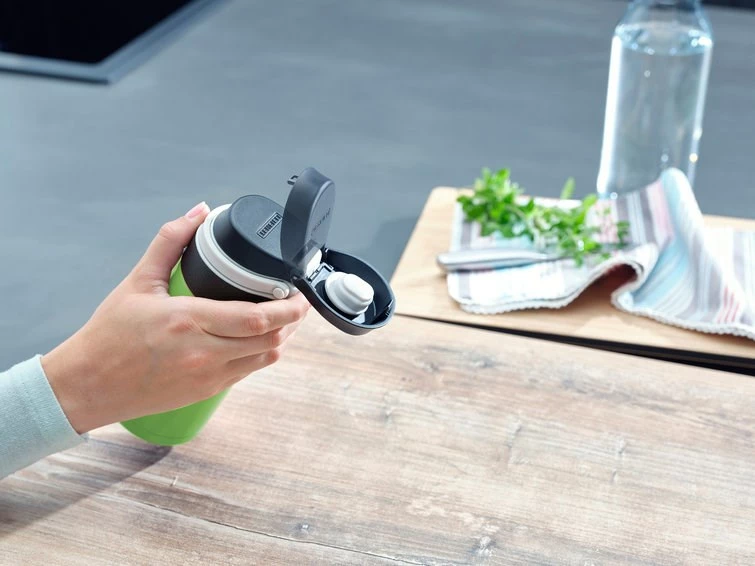 Gotë termike Leifheit 3249, 350 ml, e zezë/gjelbër