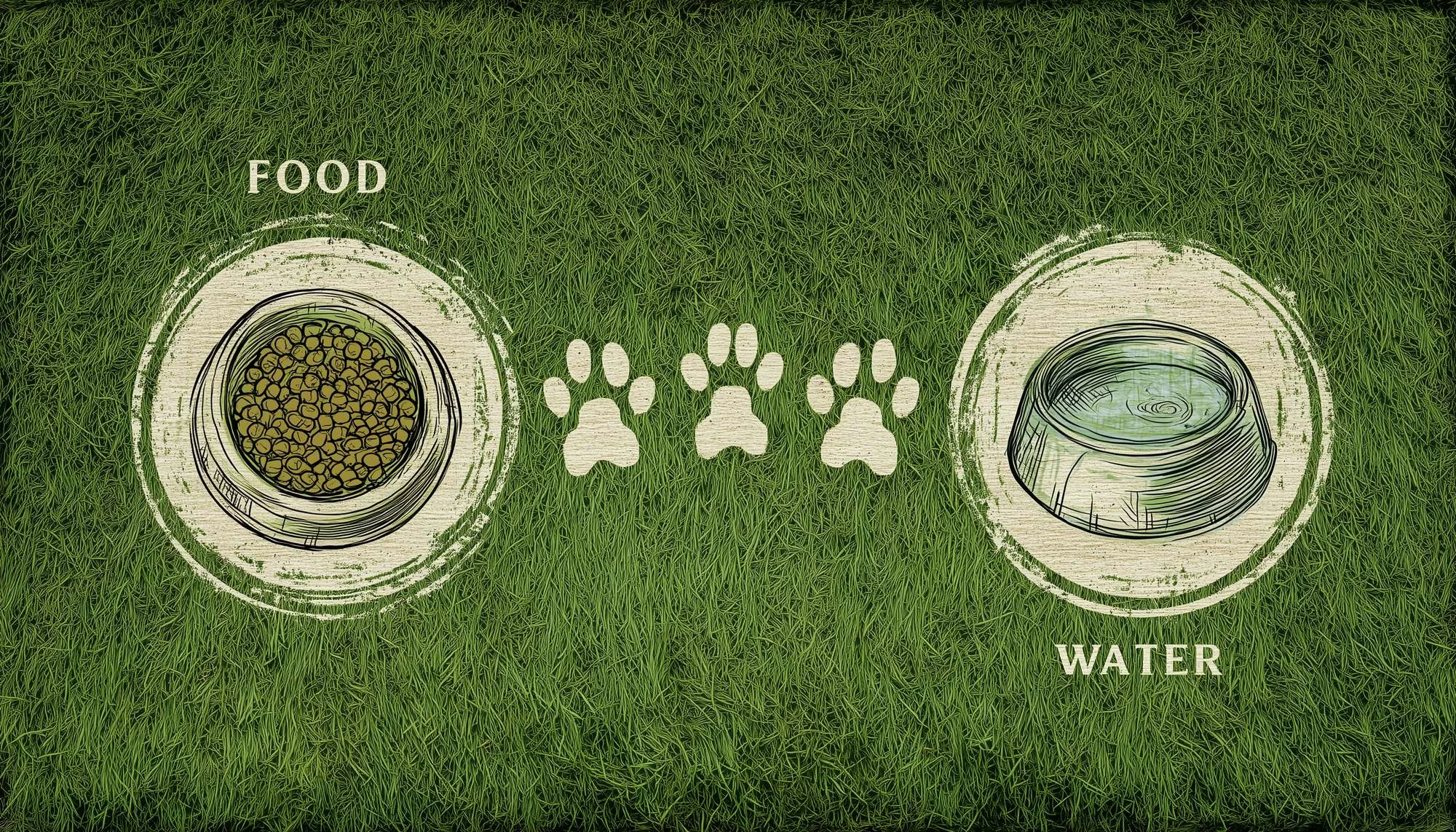 Tapet për ushqim të kafshëve, shumëngjyrësh, Paspet1