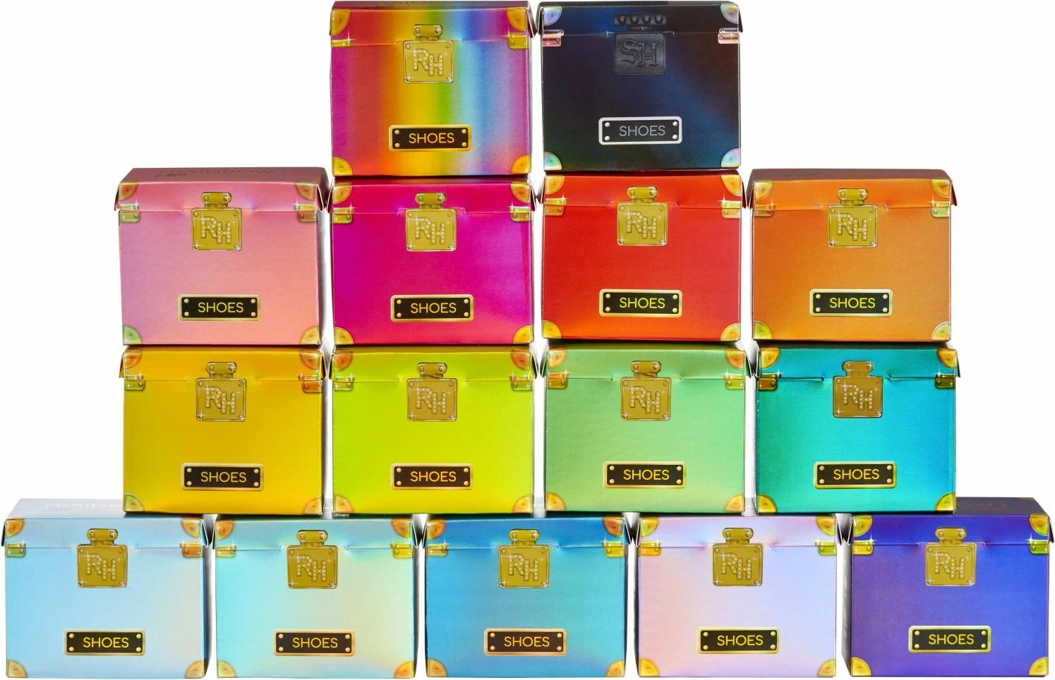 Aksesor këpucë për kukulla Rainbow High, MGA, 1 copë, shumëngjyrëshe