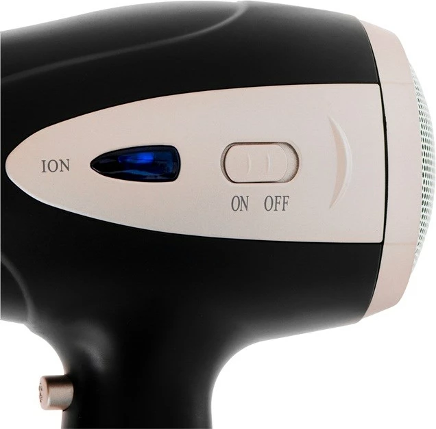 Tharëse flokësh Adler MS 2287, 2400 W, e zezë/shampanjë