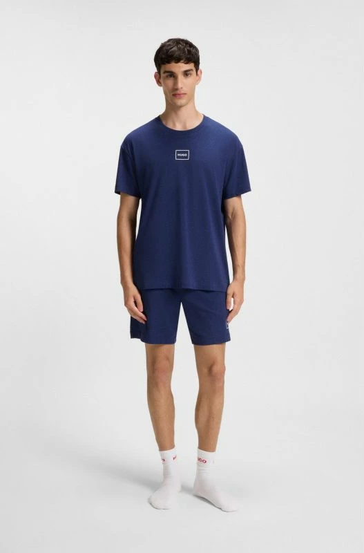 Maicë nate për meshkuj Hugo Loungewear Laze AZZURRO