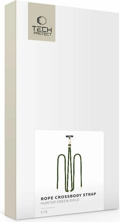Rrip crossbody për celular Tech-Protect C7S, me adapter, ulliri