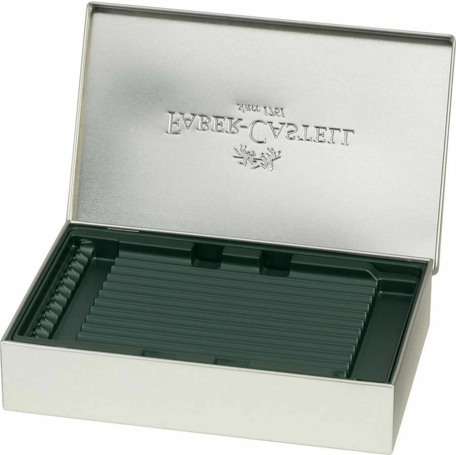 Kuti e fortë për lapsa Faber-Castell 180011, e bardhë