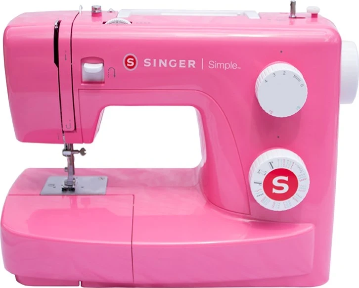 Makine qepëse Singer Simple 3223R, ngjyrë rozë