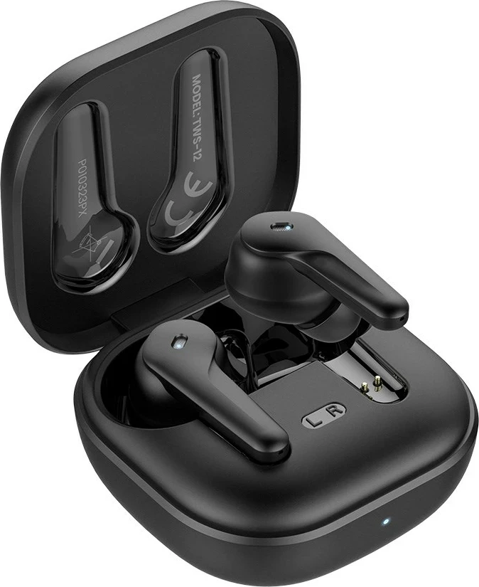 Kufje wireless Bluetooth SAVIO TWS-12, të zeza