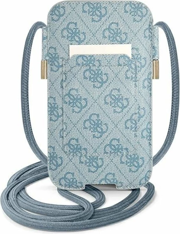 Çantë telefoni Guess GUPHL4GDBL 4G Stripe, blu, 6.7 inç