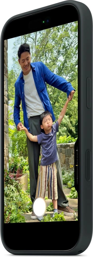 Mbështjellës silikon MagSafe Apple për iPhone 17, i zi