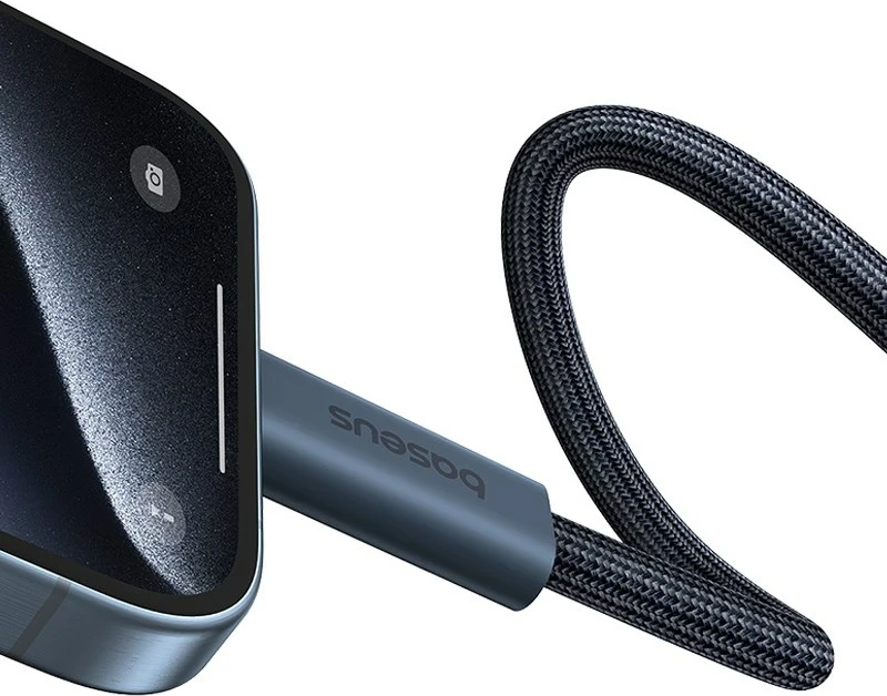 Kabllo USB C në USB C Baseus, 1 m, 240 W, E zezë