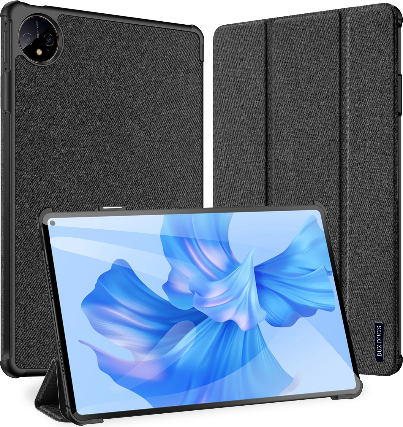 Mbështjellës tablet Dux Ducis Domo për Huawei MatePad Pro 11'' (2022), me qëndrim, i zi