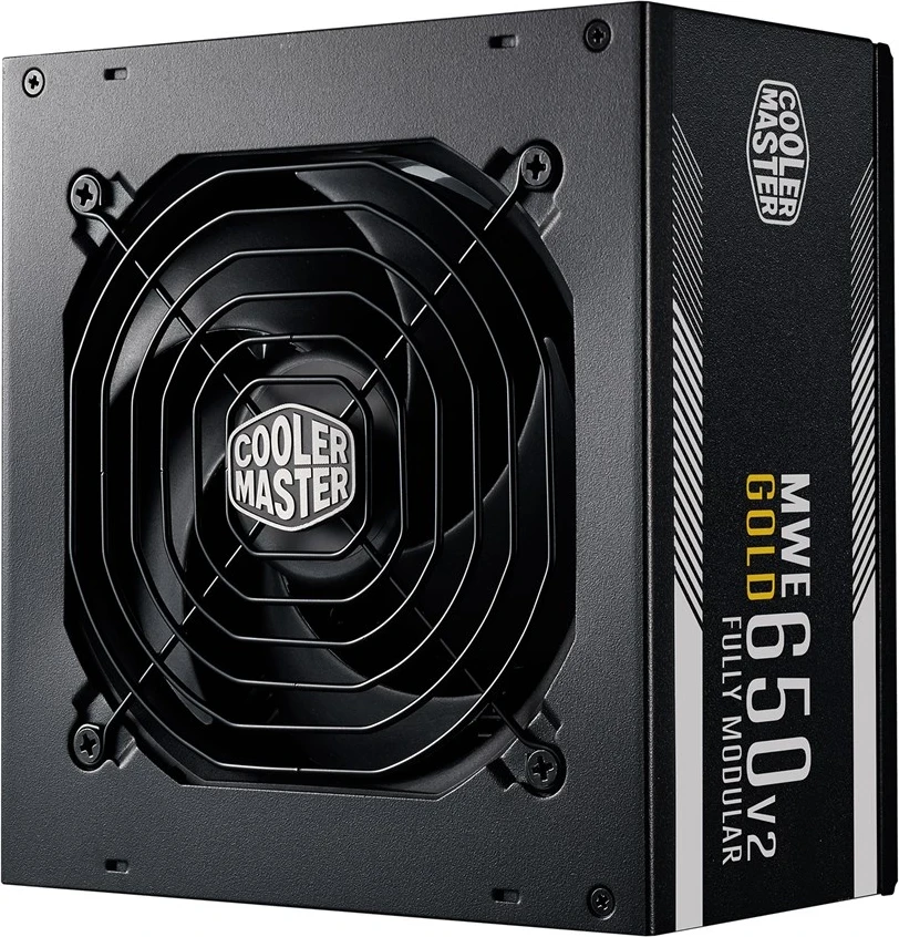 Furnizues i Energjisë Cooler Master MWE Gold 650 - V2, i Plotësisht Modular, 650 W, i Zi