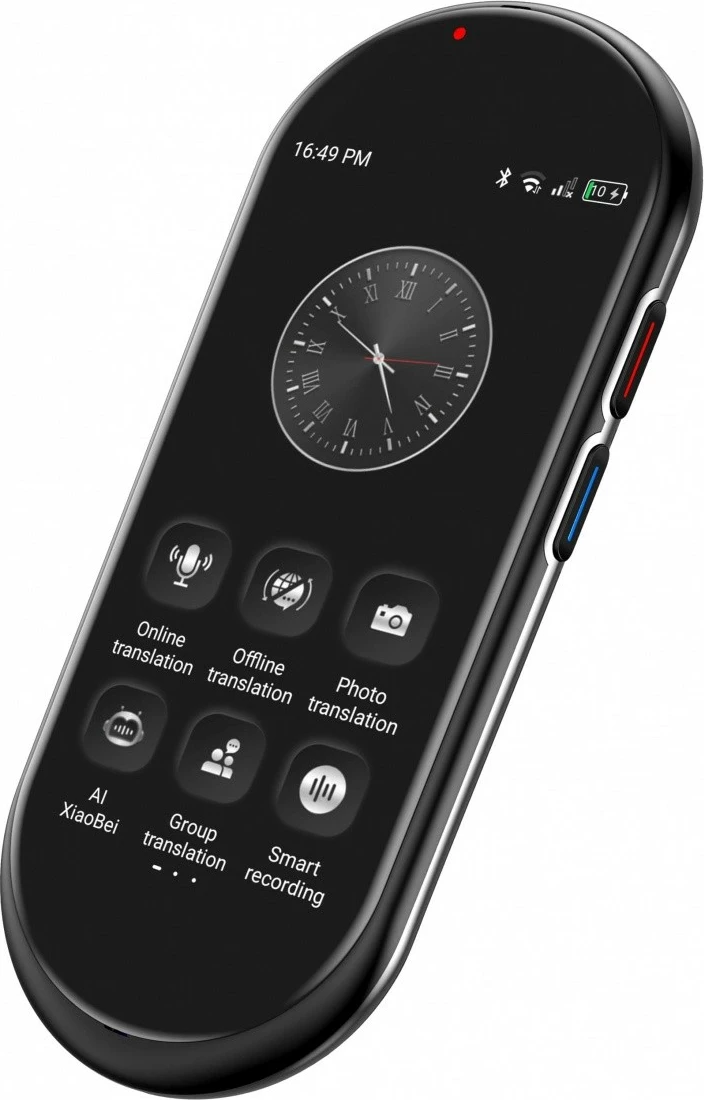 Përkthyes elektronik Maxcom mTalk MT100 4G, 1500 mAh, i zi