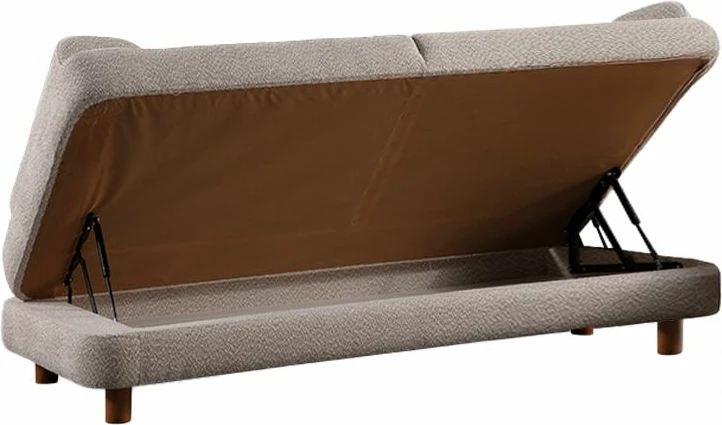 Divan-krevat treshe, ngjyrë krem, Atelier del Sofa, Nice 3 Seater