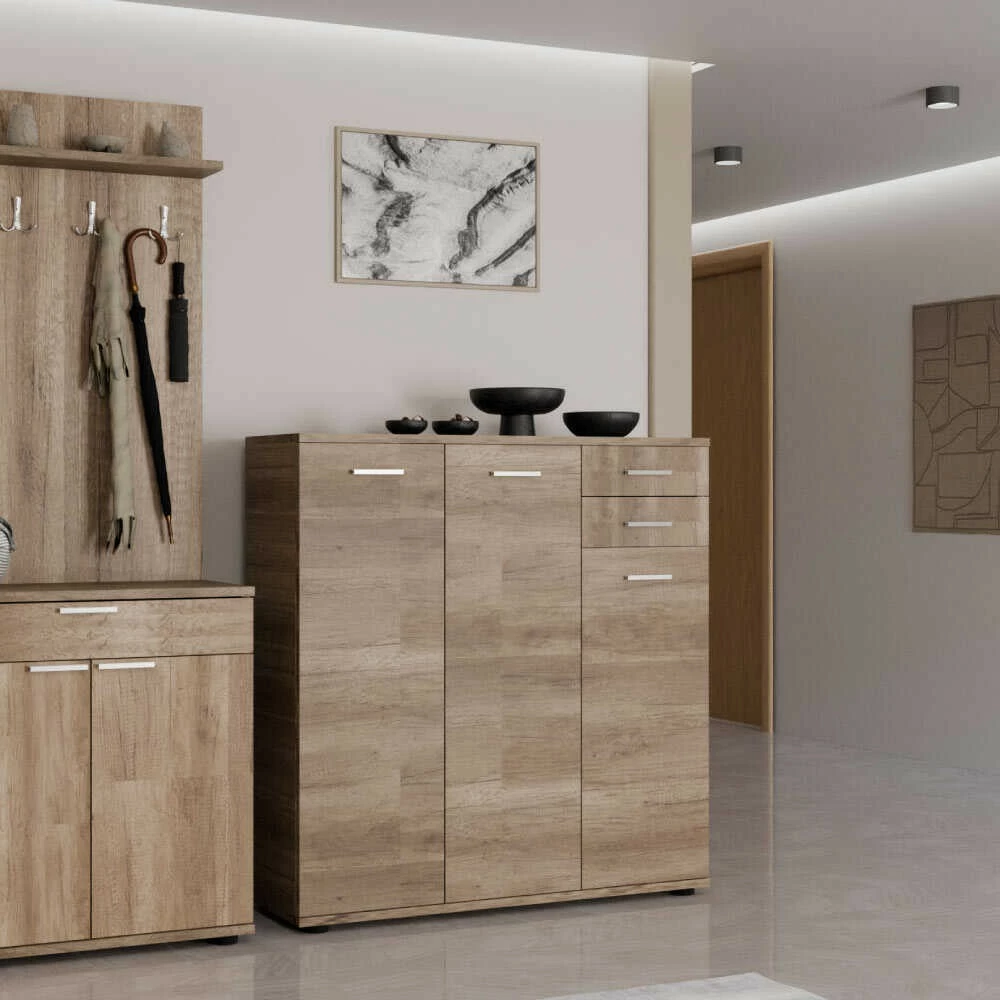 Dollap këpucësh Hanah Home, Adr-532-Tt-1, ngjyrë arrë e çelët