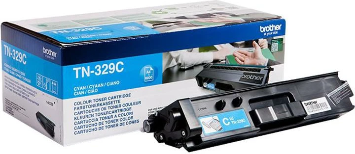 Toner Brother TN-329C origjinal rendiment 5,500–8,800 faqe cyan