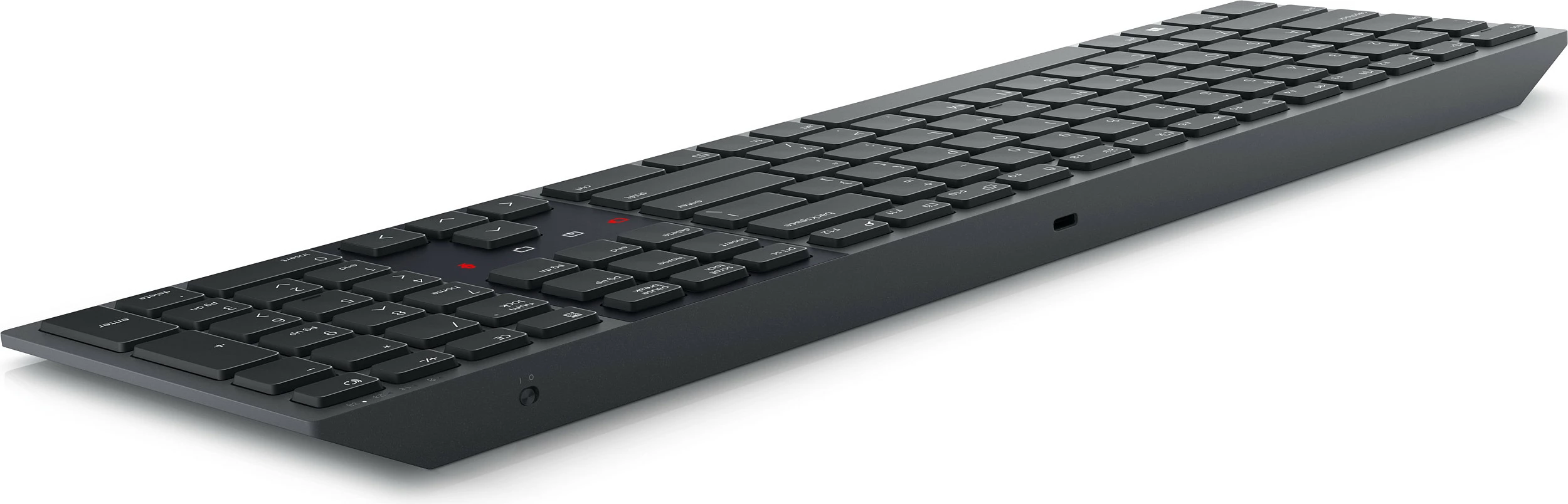 Tastierë DELL KB900, full-size, wireless, RF + Bluetooth, QWERTZ, grafit