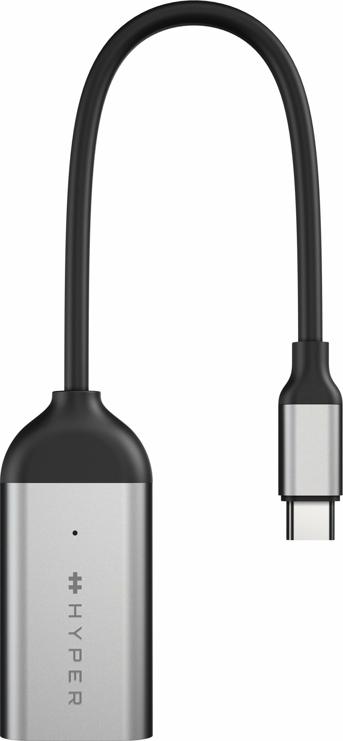 Adapter USB-C në HDMI Targus HyperDrive, 8K60Hz/4K144Hz, stainless steel