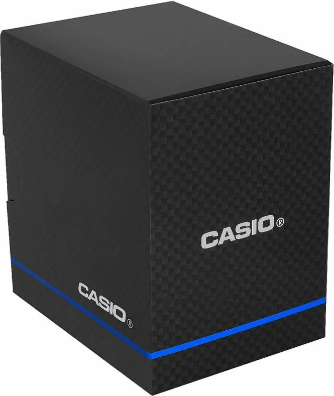 Orë dore për meshkuj Casio, e zezë