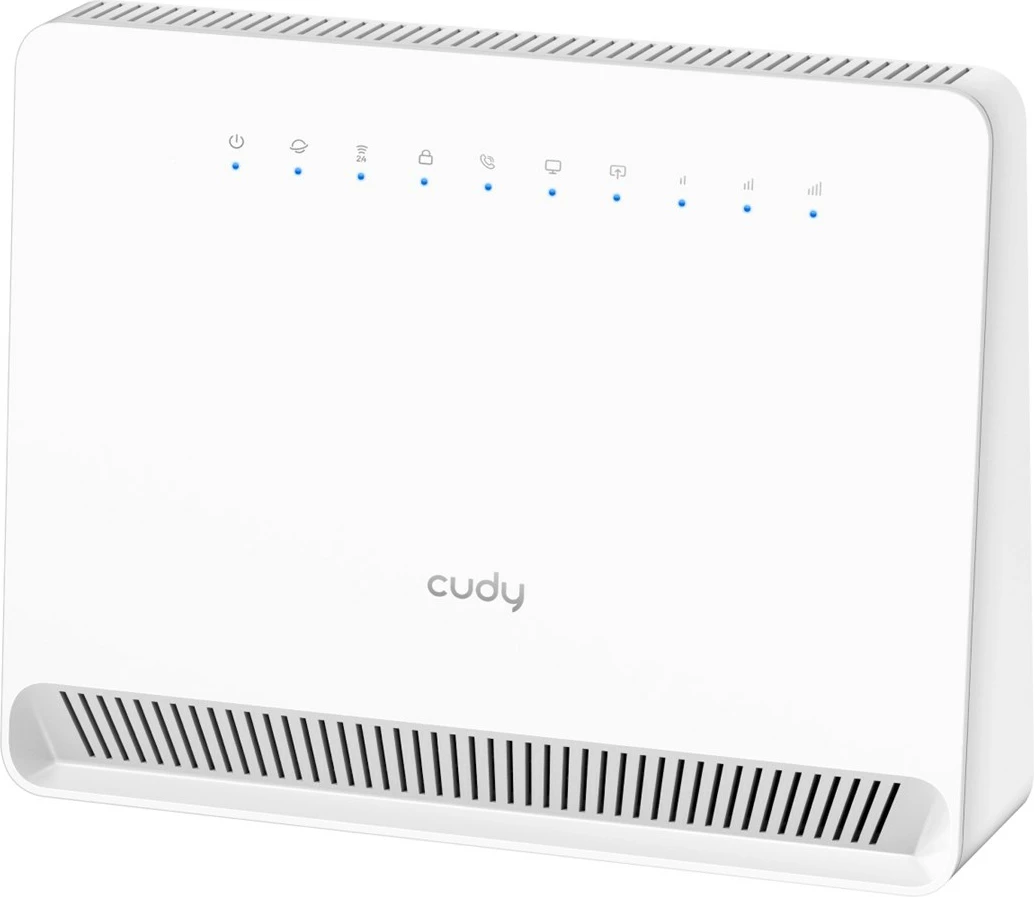 Router CUDY LT400V 4G N300 me zë, i bardhë