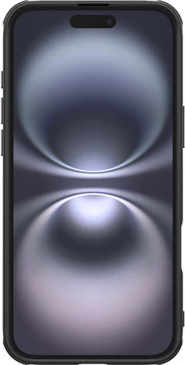 Mbështjellës Nillkin Super Frosted Shield Pro Magnetic për iPhone 16 Plus, i zi