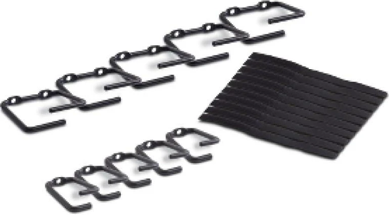 unaza menaxhimi kabllosh, APC NetShelter AR8113A, për rafte rrjeti, e zezë, set 5+5