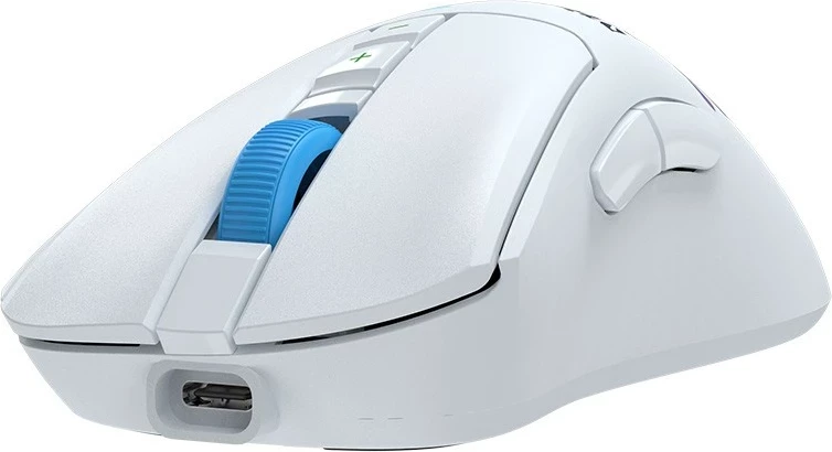 Maus gaming A4Tech Bloody R73 ULTRA DUO Nyx Mirage, pa tela, RGB, i bardhë