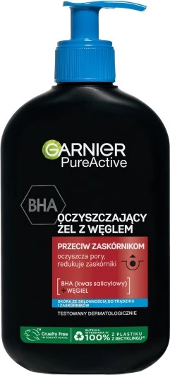 Xhel pastrues fytyre për femra Garnier Pure Active Clarifying Gel 250ml