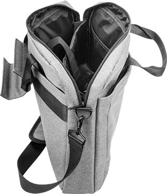 Çantë laptopi Natec Mustela NTO-0766, 15.6", Najlon, Gri