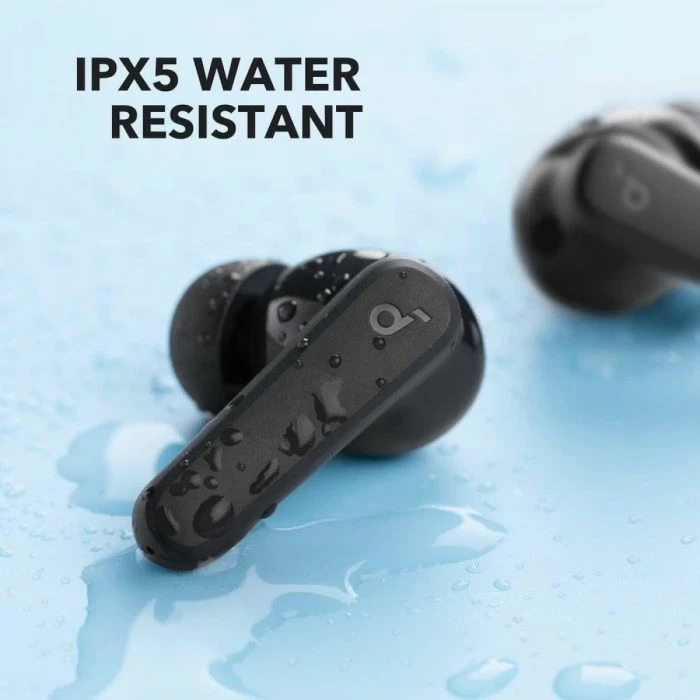 Kufje wireless ANKER Soundcore R50i Bluetooth 5.3, 30 orë, IPX5, të zeza