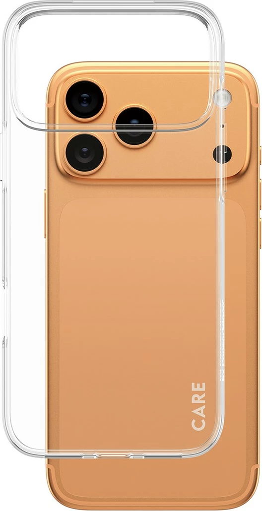 Mbështjellës PanzerGlass CARE fashionable X-Ray Soft Basic për iPhone 17 Pro Max, transparent