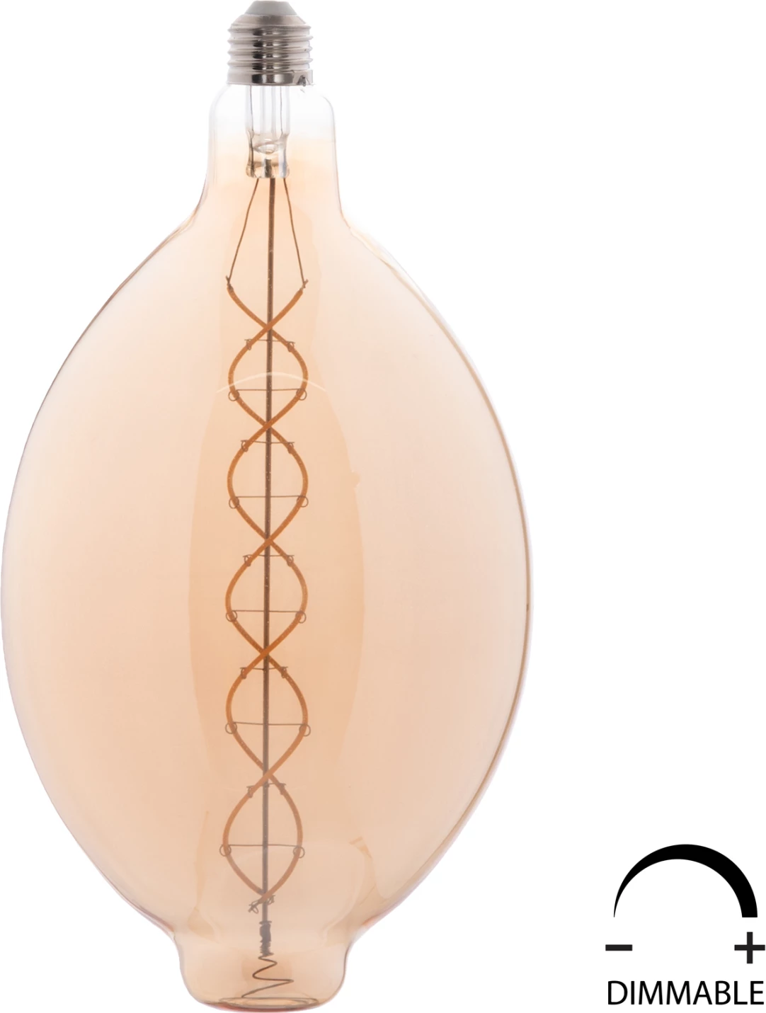 Llambë LED filament, 8W, E27, 3000K, ngjyrë çaji, e zbehtë