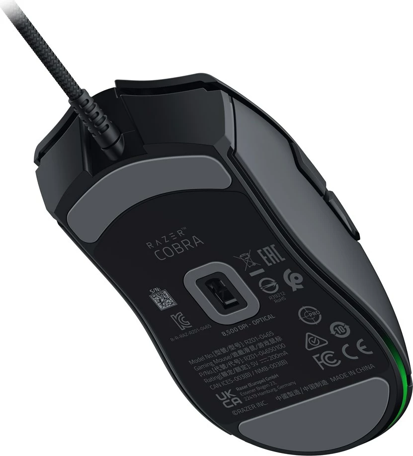 Maus Razer COBRA, USB Type-A, 8500 DPI, i zi