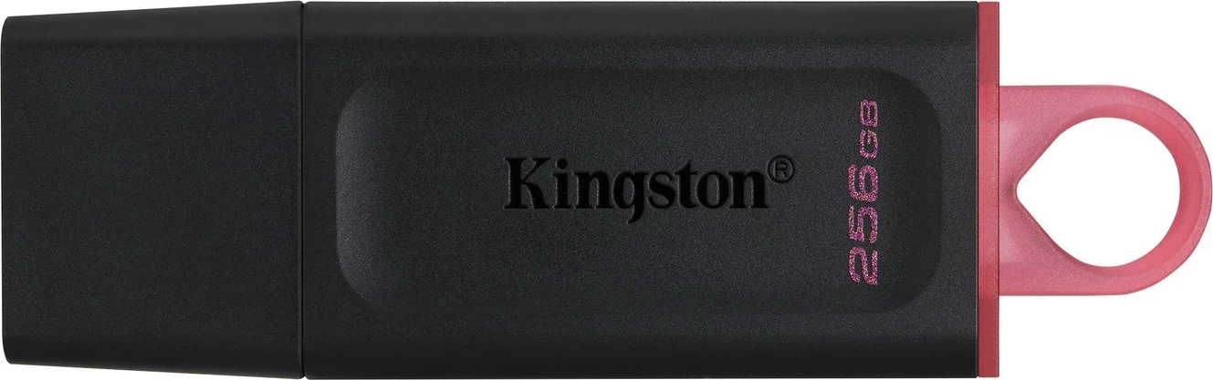 Flash memorie USB Kingston, 256 GB, Gen 1, e zezë
