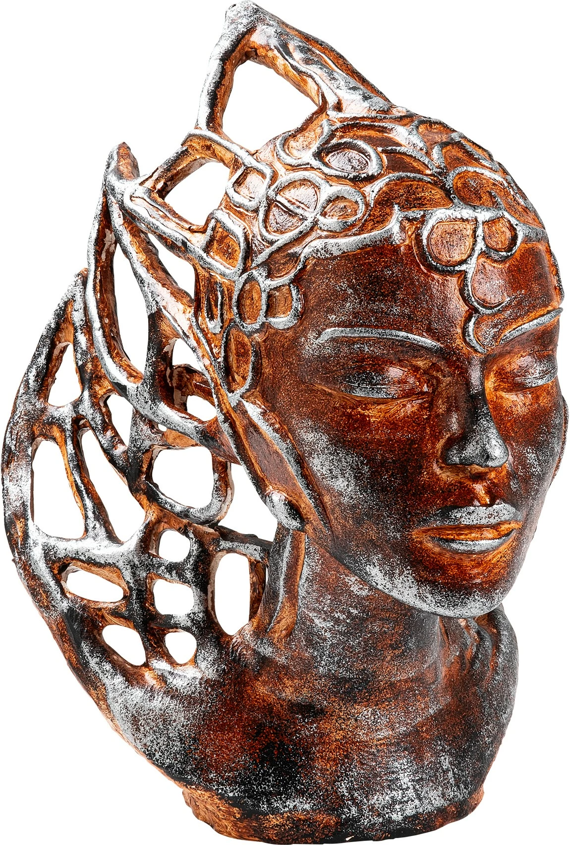 Objekt dekorativ Evila Originals, Taygete, shumëngjyrësh, 24x36x32cm