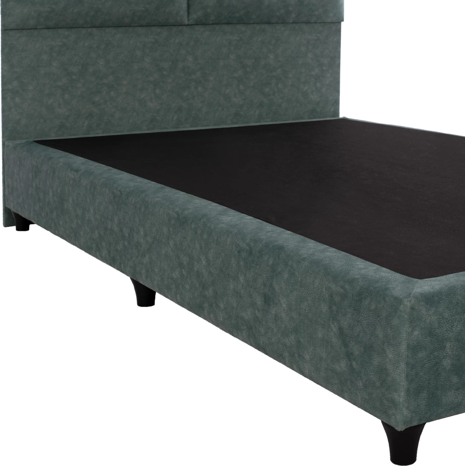 Krevat Milo FH646.27, pëlhurë e tipit NUBUCK, jeshile, 120x200cm