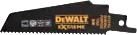 Teh sharrë Dewalt DT2301L-QZ 152mm TPI 10 (pitch 2.5mm) për metal dhe plastikë, paketë 5 copë