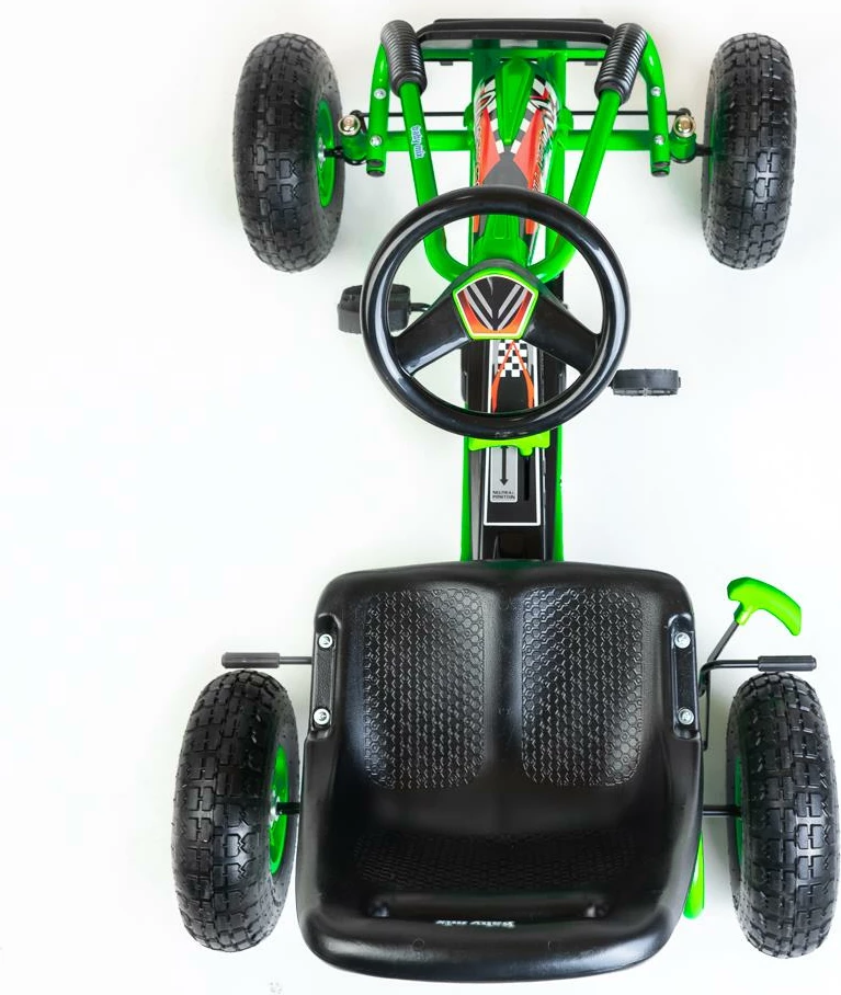 Gokart me pedale, Baby Mix, Razor, transmision përpara/mbrapa me frirrotullim, frenë dore në boshtin e pasëm, rrota të frymueshme 25 cm, moshat 3-8 vjeç, blu