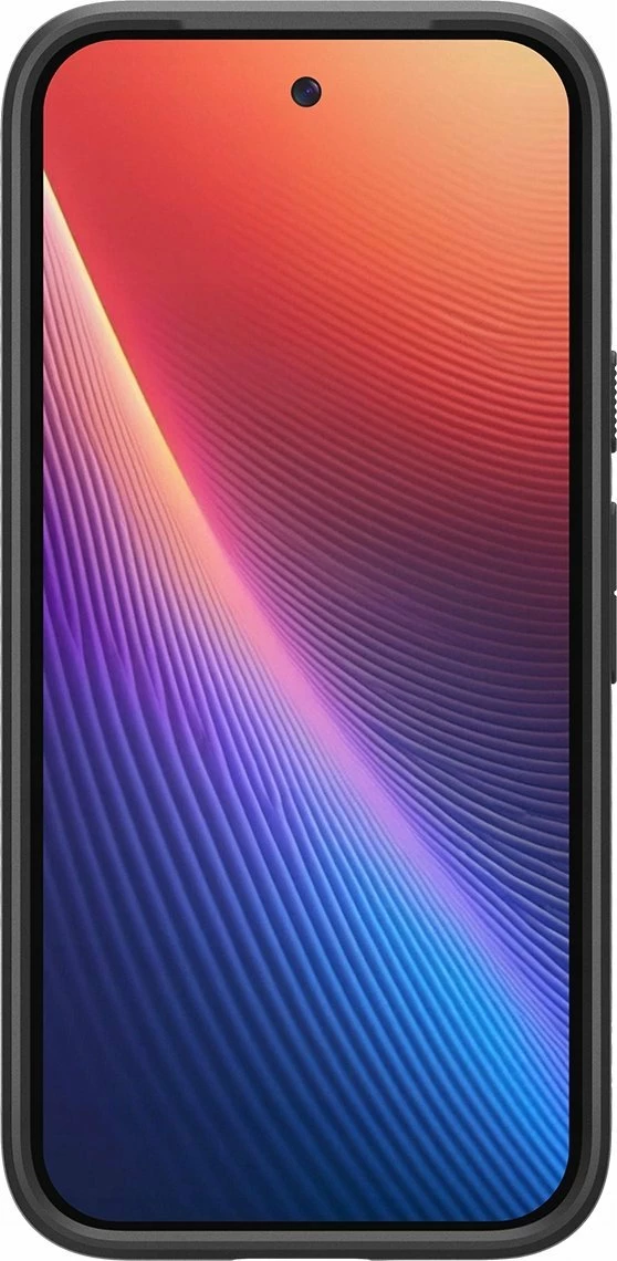 Mbështjellës Spigen Liquid Air ACS09039 për Google Pixel 9a, TPU, back cover, wireless charging, Mil-Grade, i zi matte