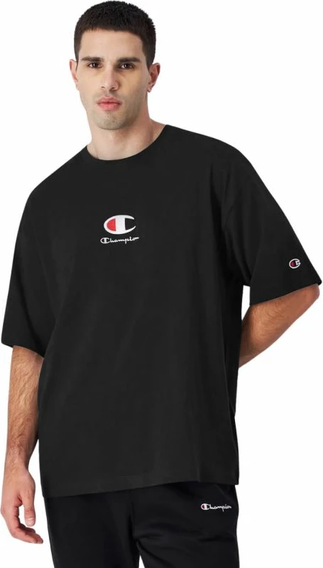 Maicë për meshkuj Champion, e zezë