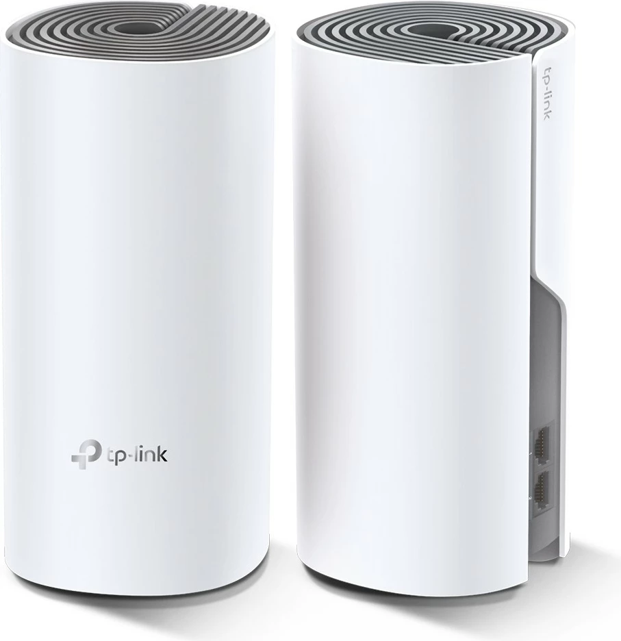 Router TP-Link Deco E4, Mesh-WLAN, 2-Pack, AC1200, Bardhë