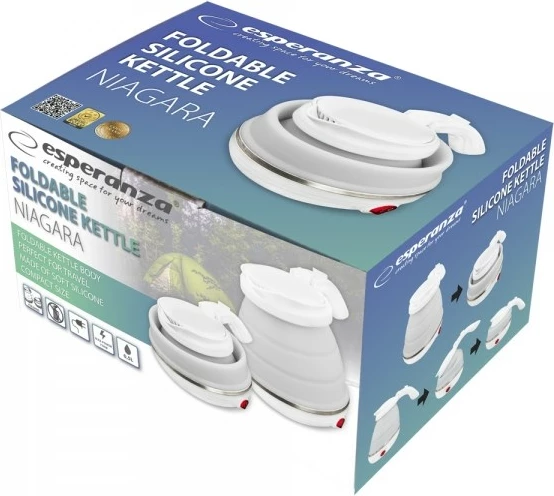 Vluese uji Esperanza EKK023, 0,5 L, 750 W, e bardhe 