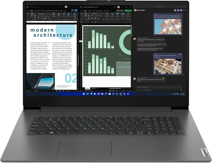 Laptop Lenovo V V17 G4 IRU, 17.3", Intel Core i5, 16GB RAM, 512GB SSD, Intel UHD Graphics, hiri