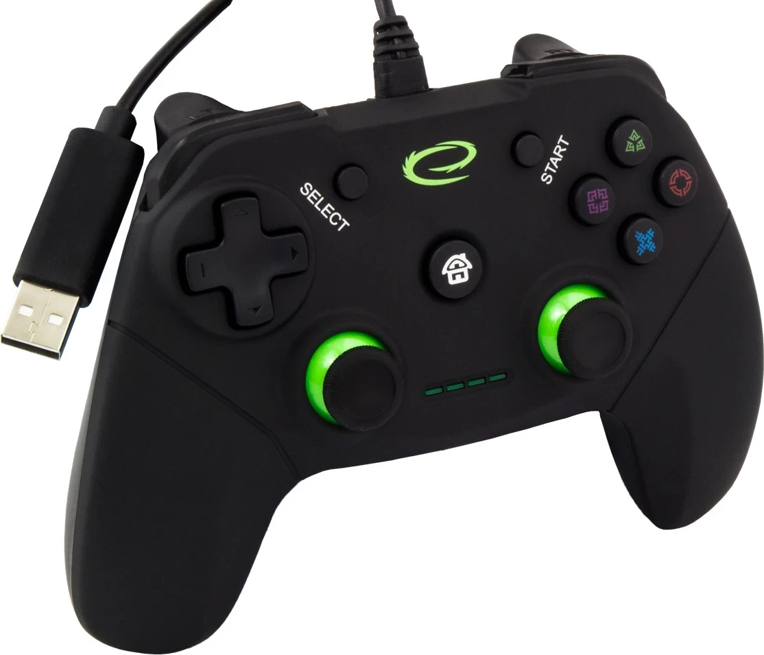 Kontroller gaming Esperanza EGG110K Playstation 3, i zi