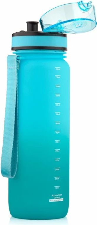 Shishe sportive Meteor, jeshile/kaltër