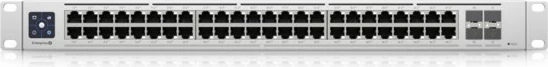 Switch Ubiquiti UniFi USW-ENTERPRISE-48-POE, Managed, L3, 2.5G Ethernet, bardhë