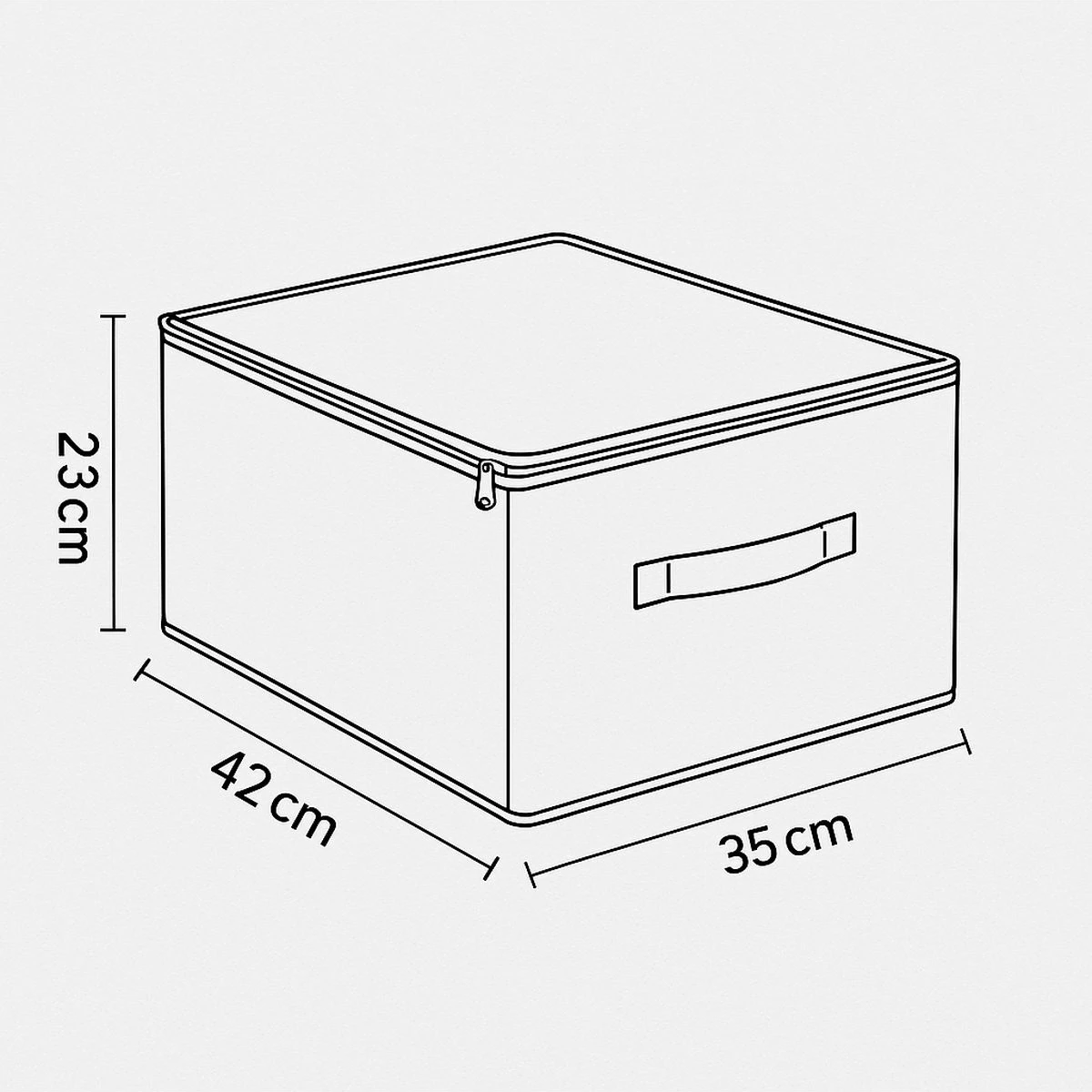 Kuti magazinimi prej ndjesi, anthracite, Evila Originals, YLC.D.H-031, 42x23x35 cm